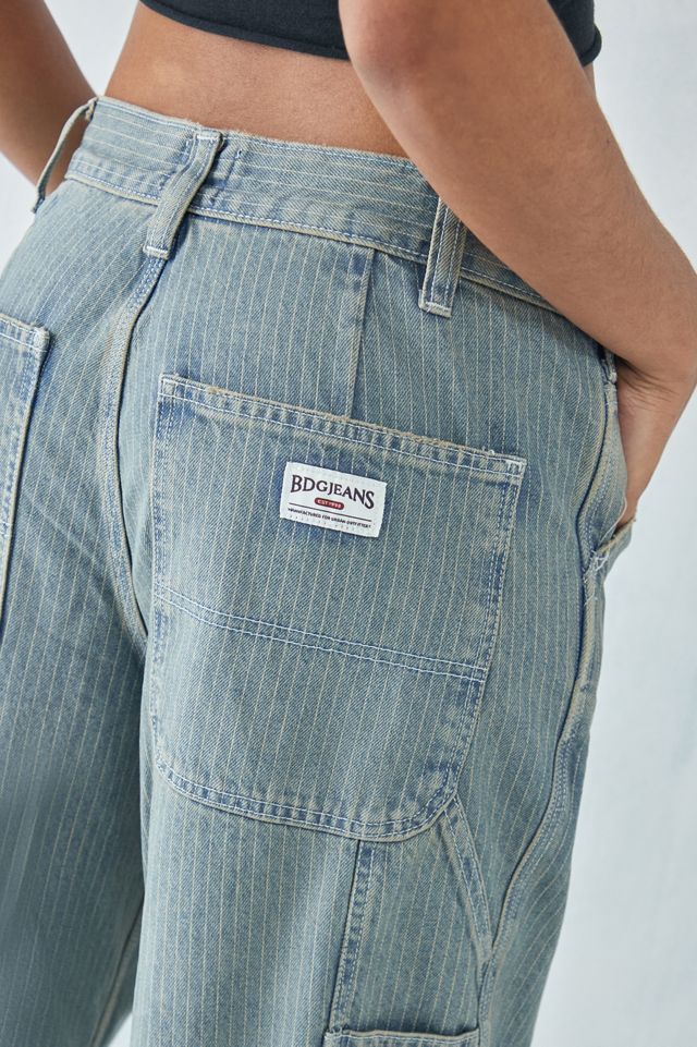 BDG Tinted Pinstripe Carpenter Jeans #3