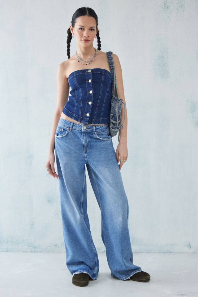 Bdg wide leg sales jean