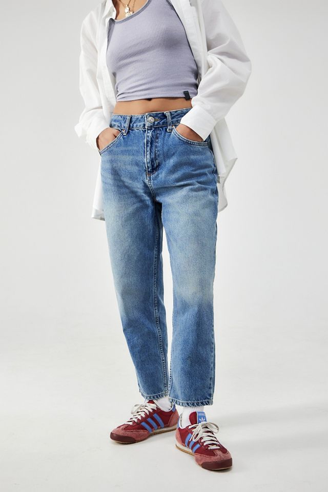 Jeans Mom Taille Haute Délavage Vintage BDG #1