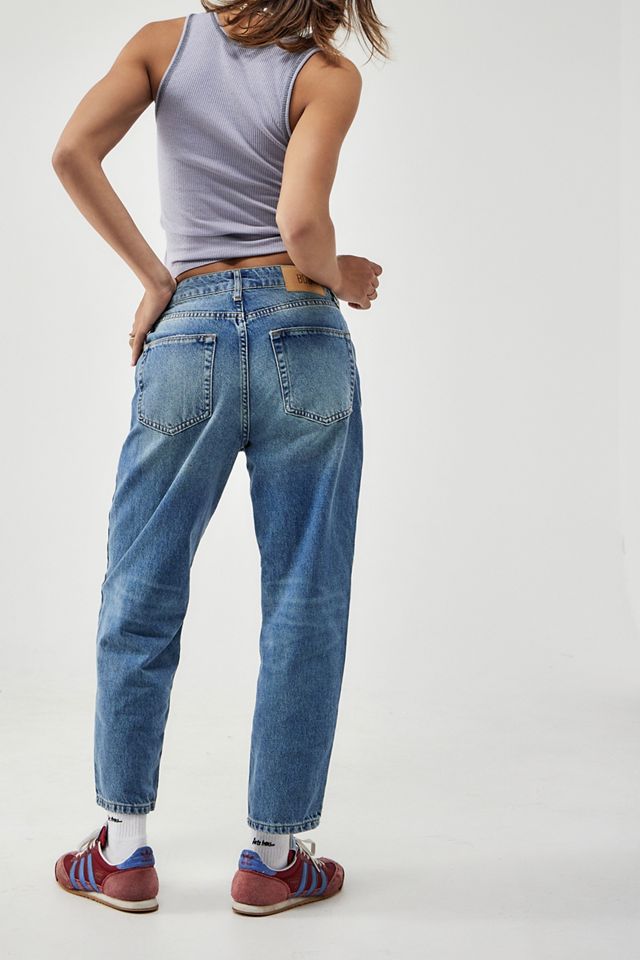 Jeans Mom Taille Haute Délavage Vintage BDG #4