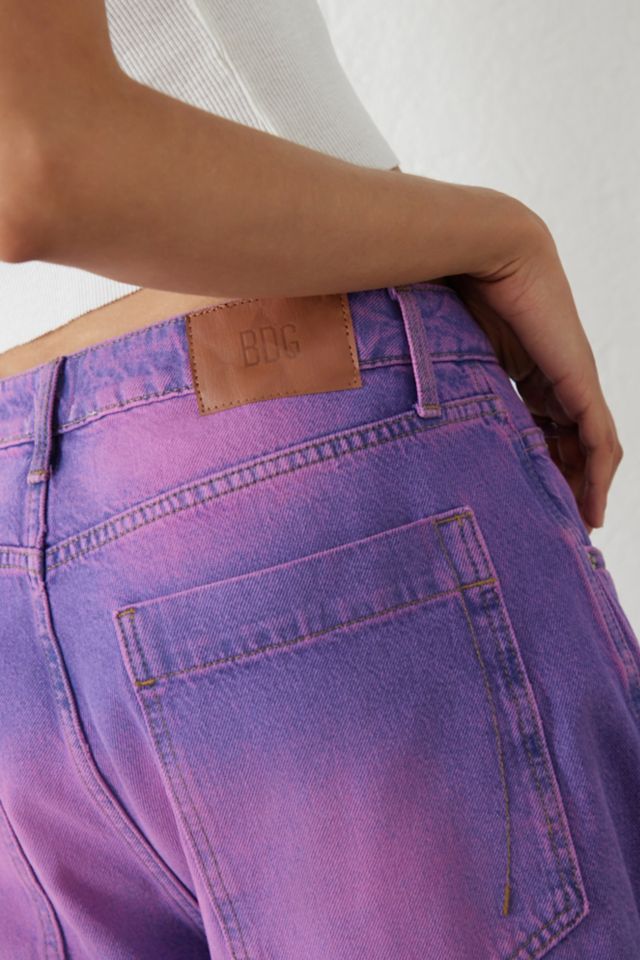 Purple store boyfriend jeans