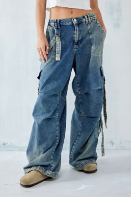 Urban outfitters hot sale cargo jeans