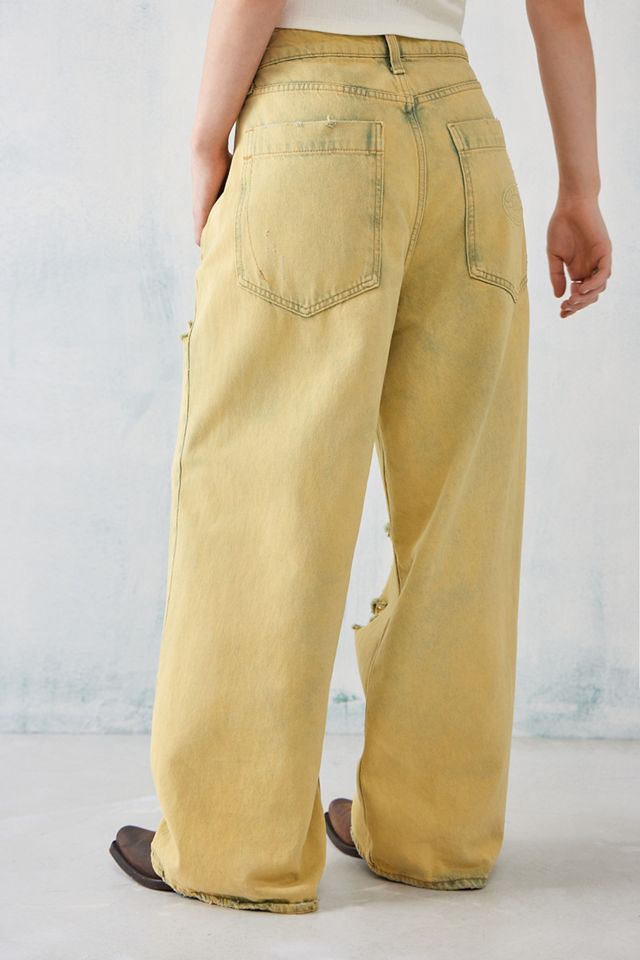 BDG Yellow Tint Jaya Loose Ripped Boyfriend Jeans #2