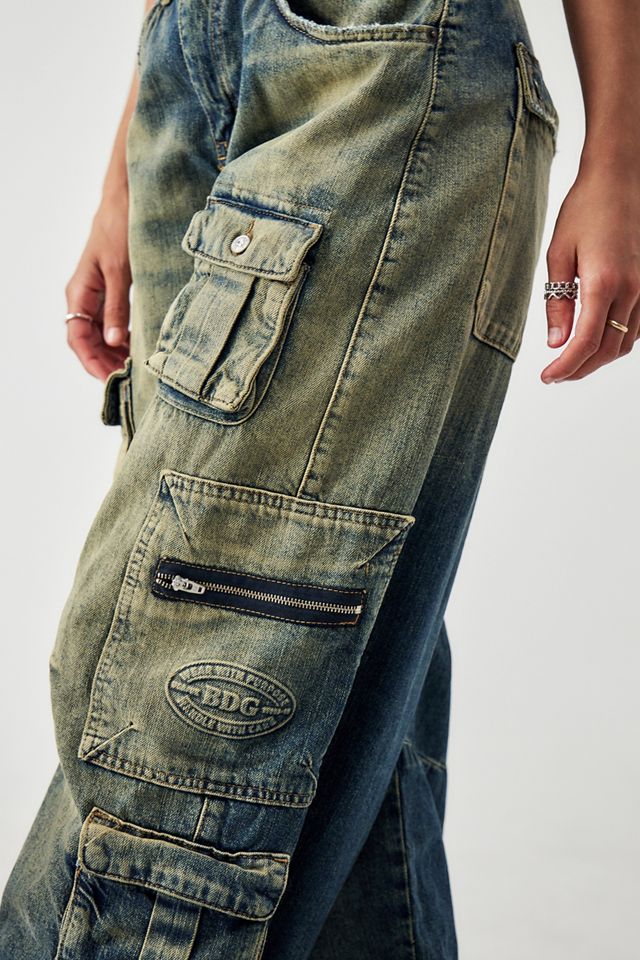 BDG Extreme Pocket Logan Cinch Back Boyfriend Jeans #2