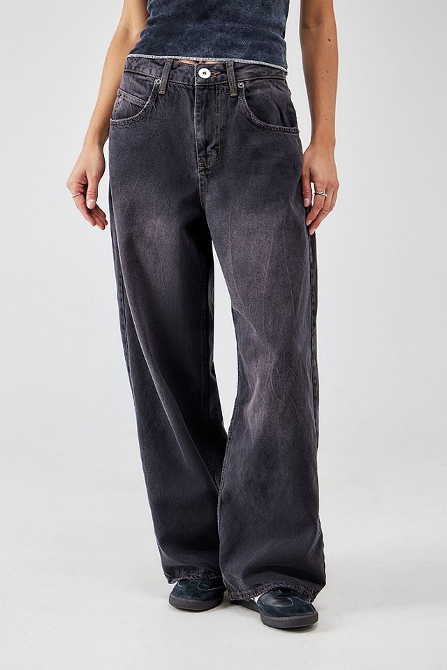 BDG Dark Purple Tint Jaya Baggy Jeans | Urban Outfitters UK