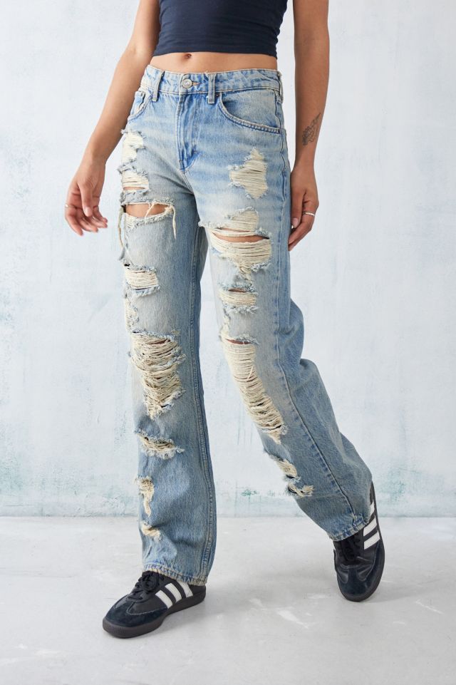 BDG BDG Ripped Ari Authentic Straight-Leg Jeans | Urban Outfitters UK