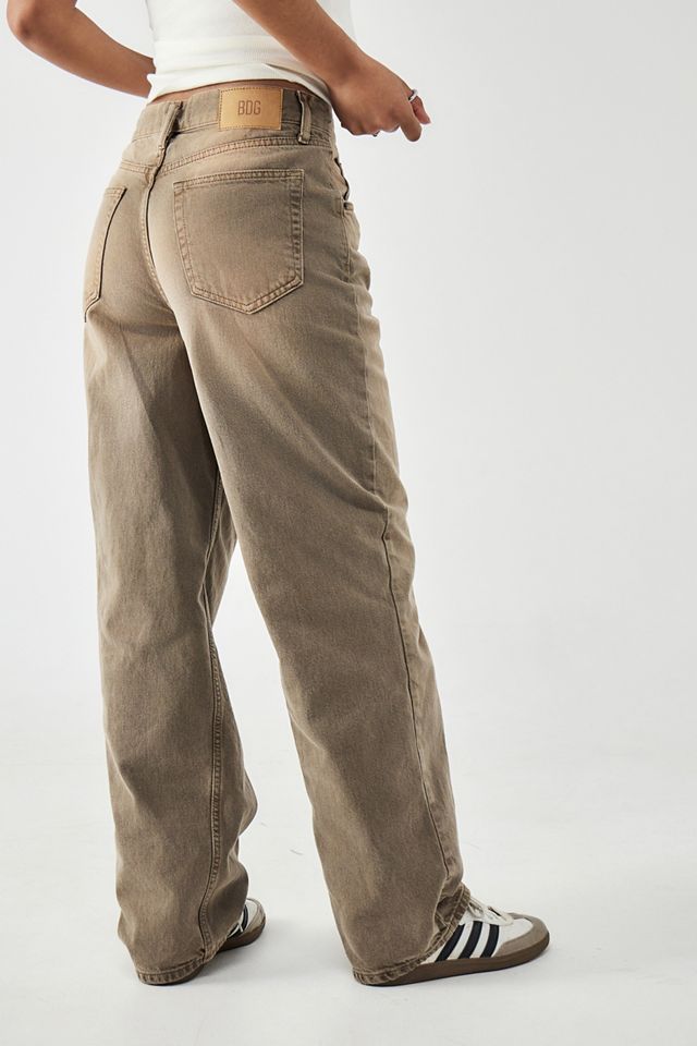 BDG Brown Tinted Modern Boyfriend Jeans #2