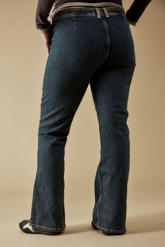 BDG Motocross Stripe Low-Rise Flare Jeans  #7