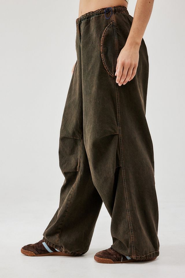 BDG Braune Denim Baggy Tech Hosen #2