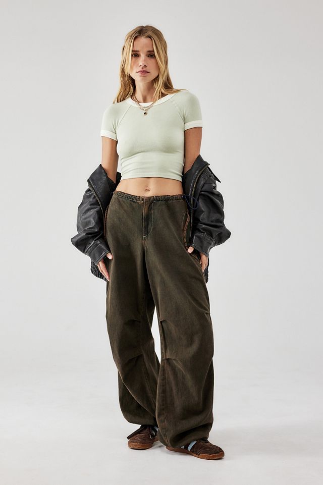 BDG Braune Denim Baggy Tech Hosen #3