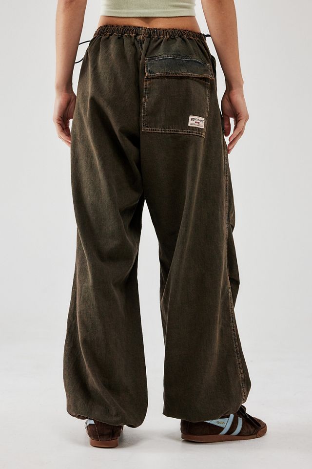 BDG Braune Denim Baggy Tech Hosen #4