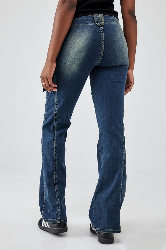BDG Strappy Flare Jeans #2