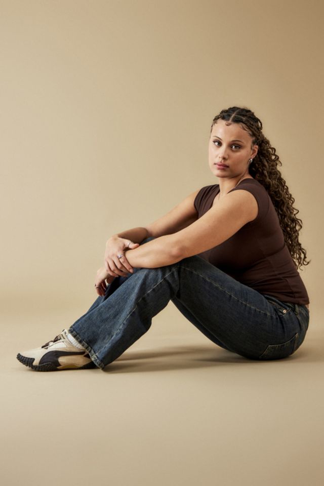 Jeans évasés taille basse Brooke BDG #9