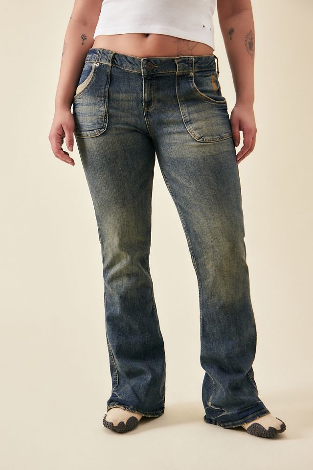 BDG Tiana Dark Tint Flared Jeans  #6