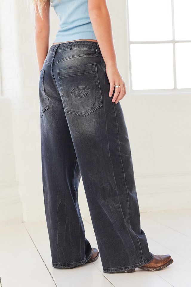 BDG Jaya Baggy Black Jeans #1