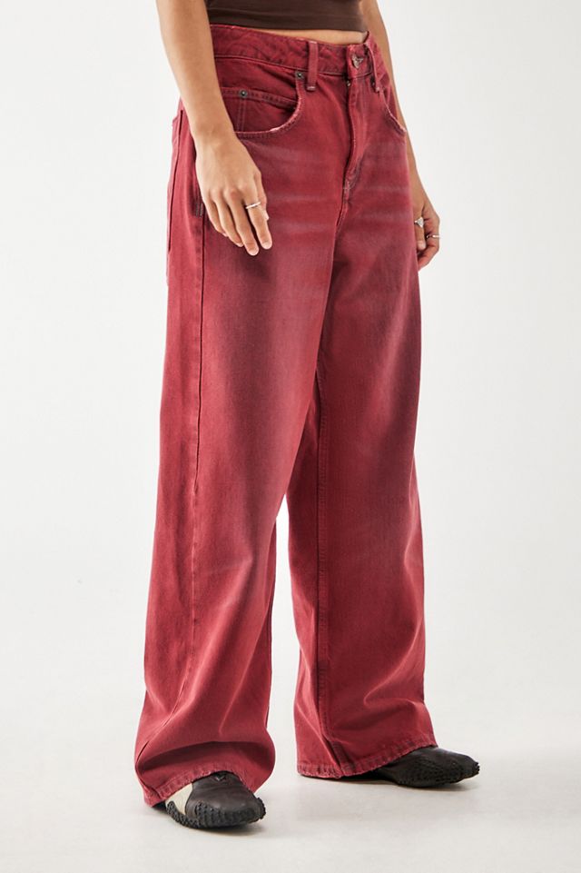 BDG Jaya Baggy Red Jeans #4