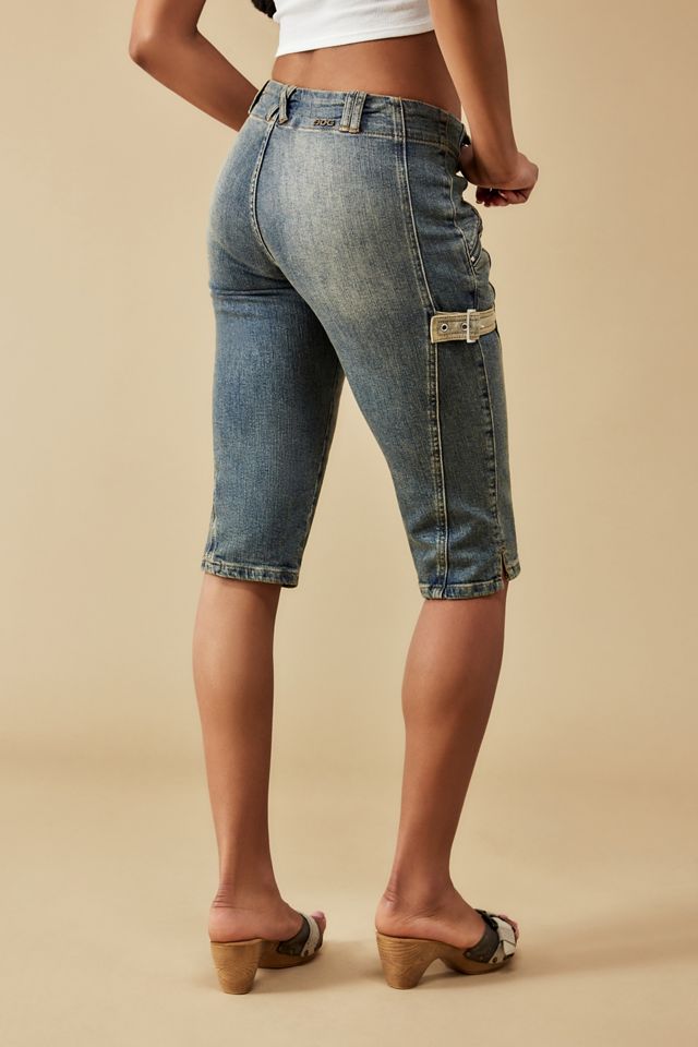 Jeans Capri Svasati con Cinturini BDG #4