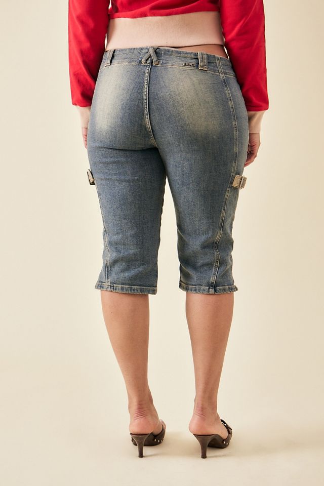 Jeans Capri Svasati con Cinturini BDG #9