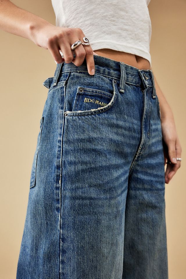 BDG CTRL+Z Zero Virgin Cotton Logan Cinch Back Boyfriend Jeans #2