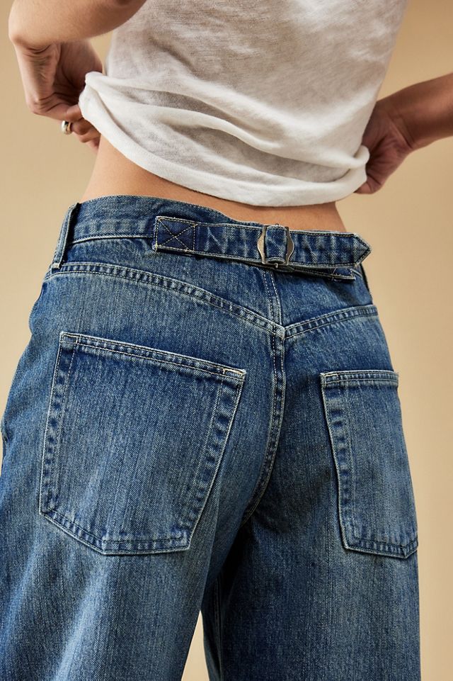 BDG CTRL+Z Zero Virgin Cotton Logan Cinch Back Boyfriend Jeans #3