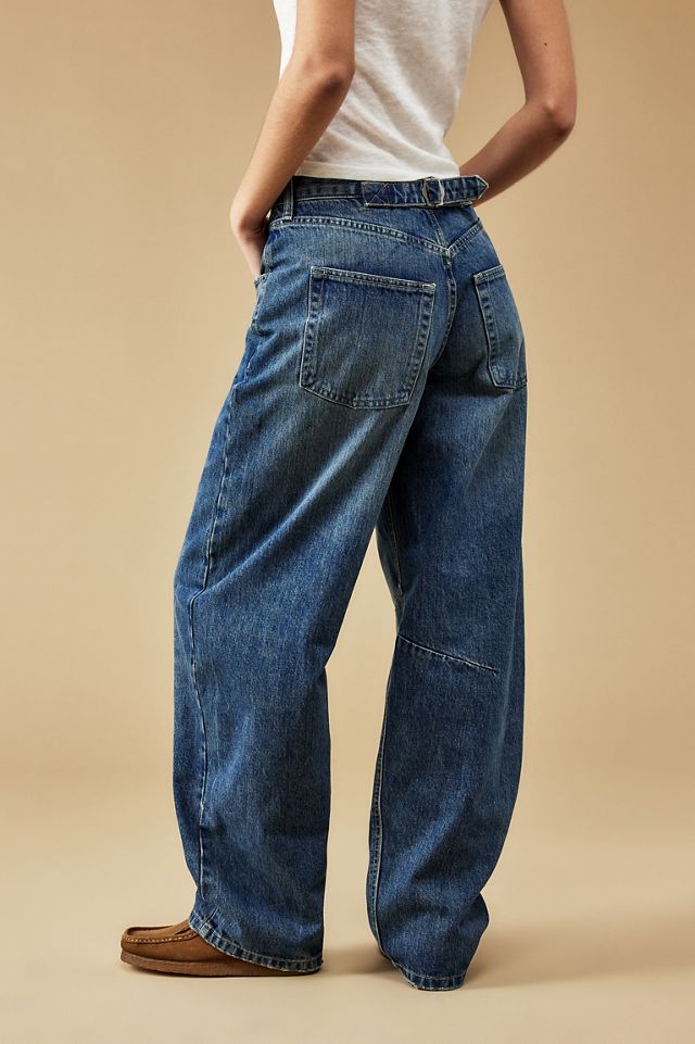 BDG CTRL+Z Zero Virgin Cotton Logan Cinch Back Boyfriend Jeans #4