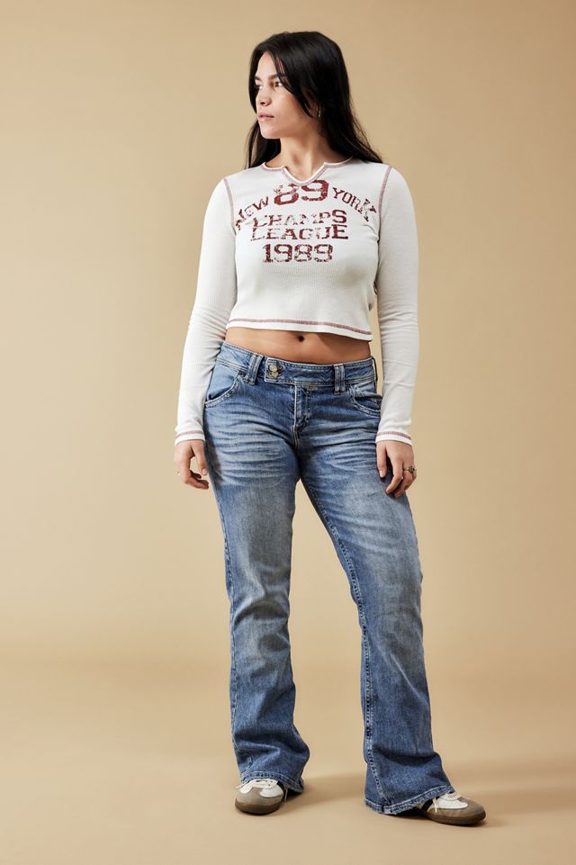 BDG Brooke  Low-Rise Bootcut Flare Light-Wash Jeans #6