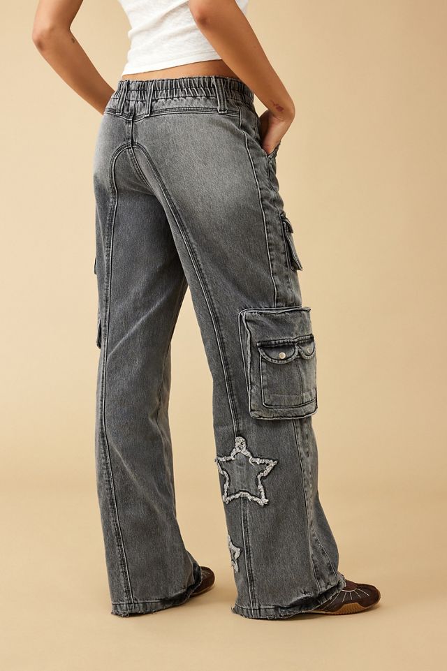 パンツ Cyber Yellow Stars Denim Cyber Yellow Stars Denim パンツ Cyber Yellow Stars Denim パンツ