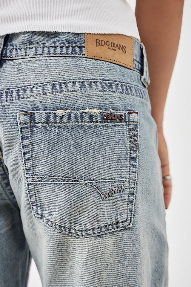 Jeans BDG Kayla taille basse délavage clair #3