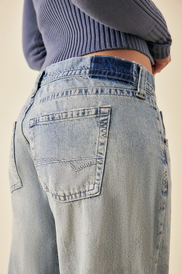 Jeans BDG Kayla taille basse délavage clair #6