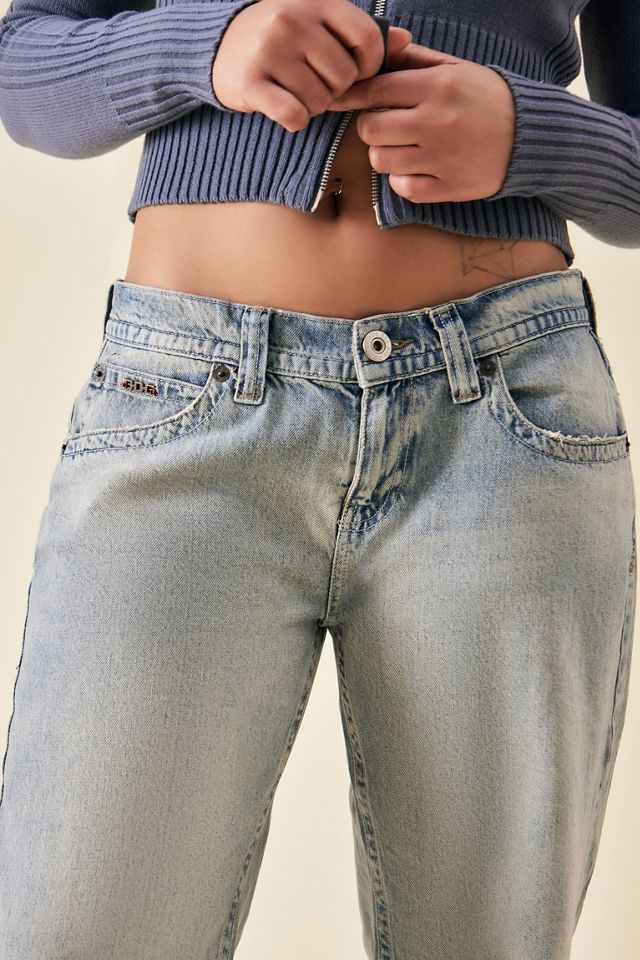 Jeans BDG Kayla taille basse délavage clair #8