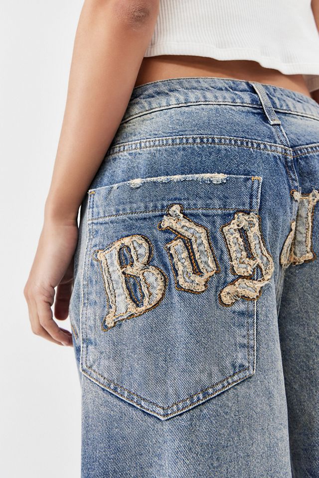 BDG Jaya Applique Baggy Denim Jeans #3