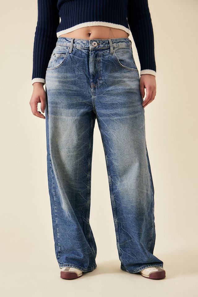 BDG Jaya Applique Baggy Denim Jeans #5