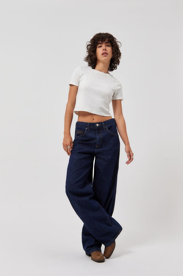 BDG Logan Indigo Rinse Cinch Back Boyfriend Jeans #1