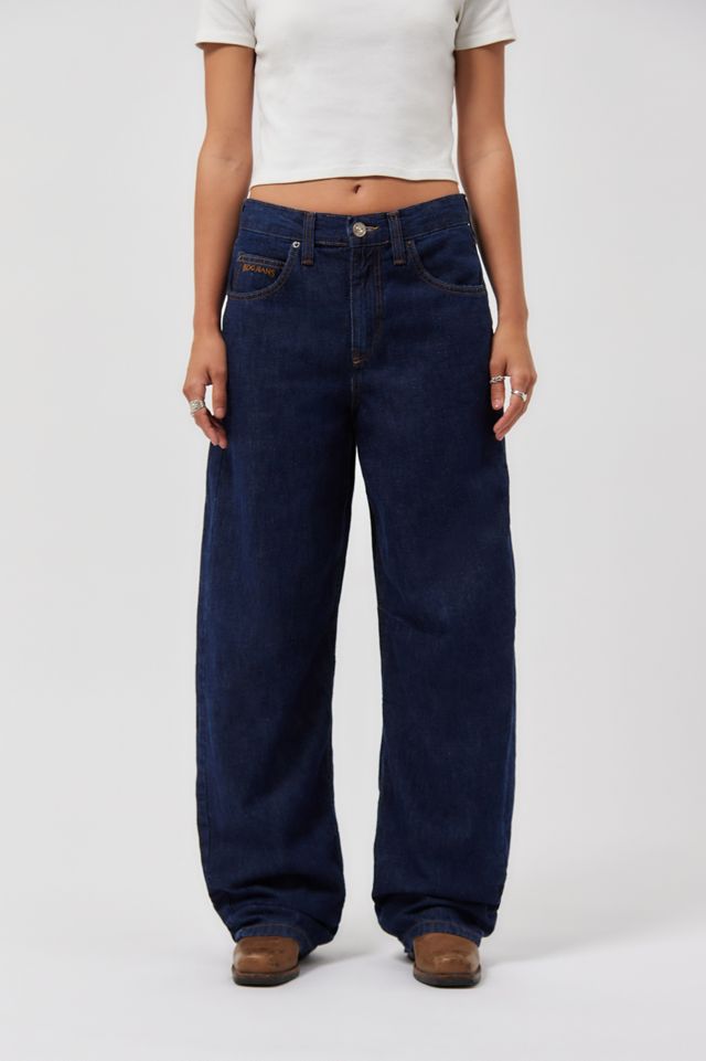 BDG Logan Indigo Rinse Cinch Back Boyfriend Jeans #2