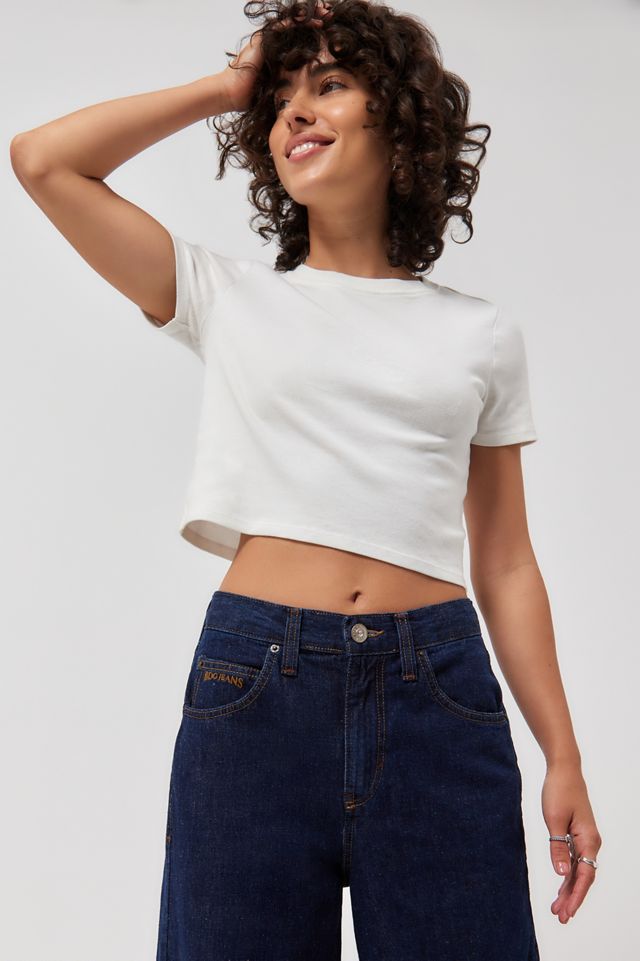 BDG Logan Indigo Rinse Cinch Back Boyfriend Jeans #3