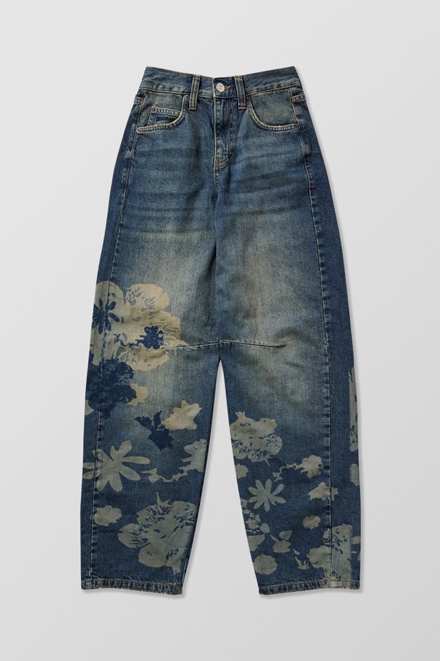 BDG Logan Boyfriend Flower Print Jeans #4