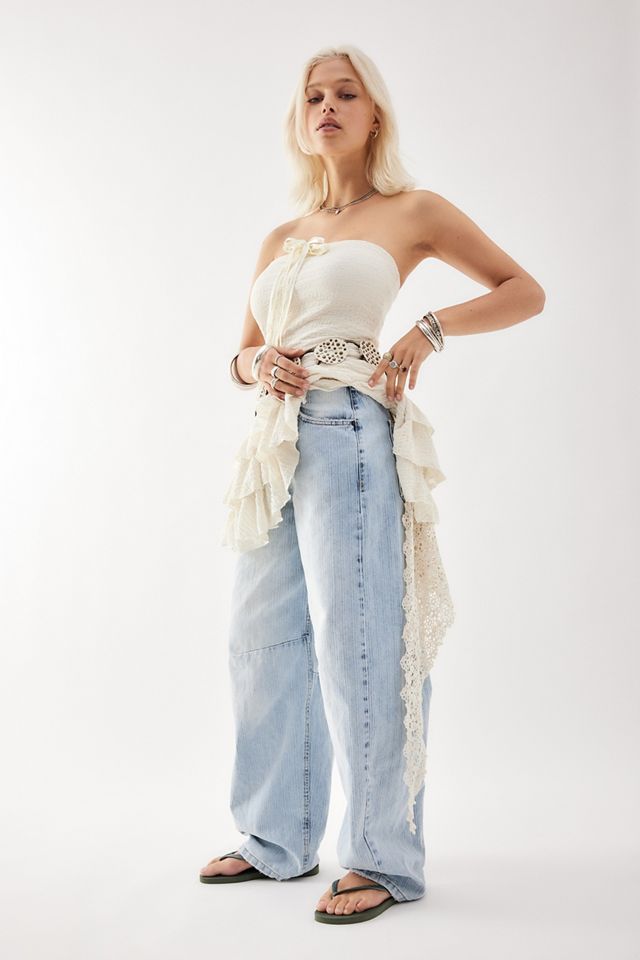 BDG Logan Boyfriend Light Blue Jeans | Urban Outfitters UK