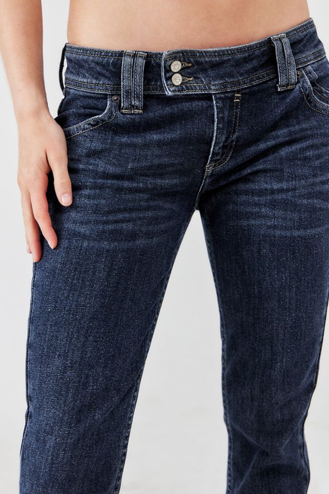 Jeans Acampanados de Tiro Bajo Brooke BDG Índigo #1