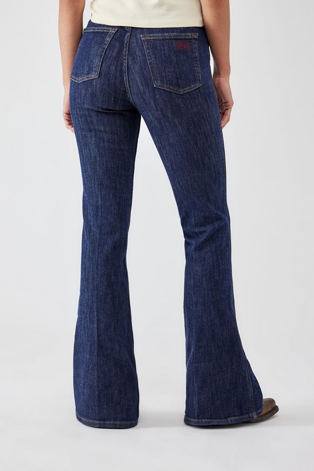 Jeans Évasés Taille Haute Beki BDG Délavage Foncé #2