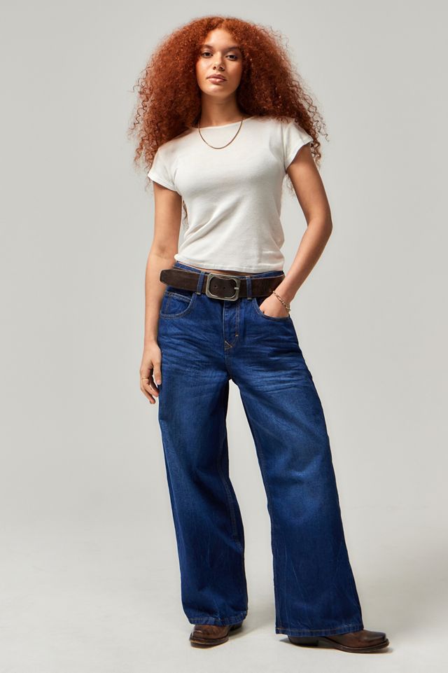 Jeans baggy Jaya BDG bleu indigo vif #1