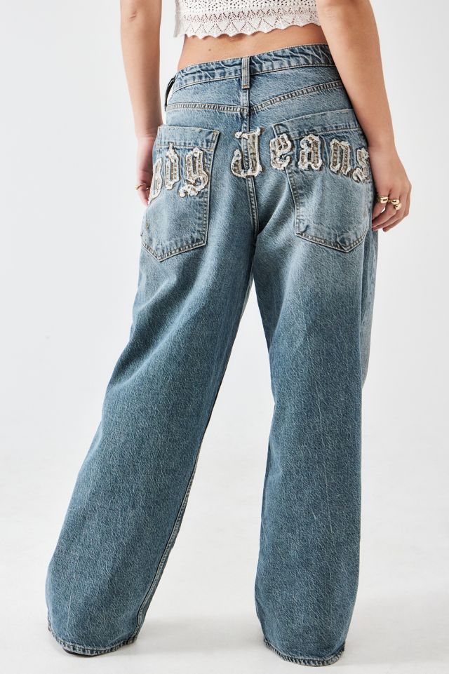 BDG Jaya Baggy Applique Jeans | Urban Outfitters UK