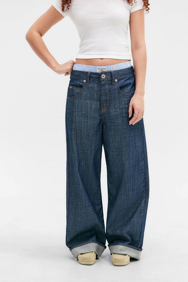 BDG Jaya Baggy Raw Jeans | Urban Outfitters UK