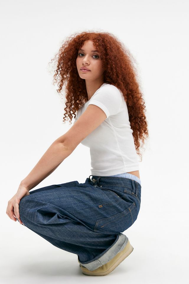 BDG Jaya Baggy Raw Jeans #11