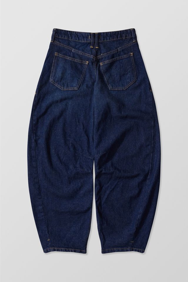 BDG Renae Indigo Barrel Jeans #5