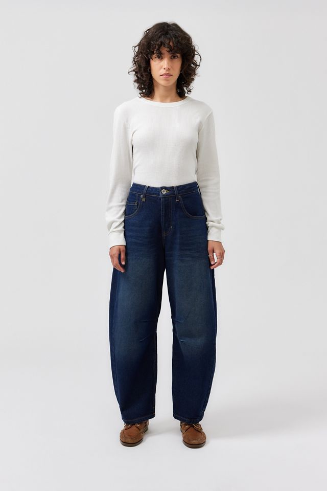 BDG Renae Indigo Barrel Jeans #2