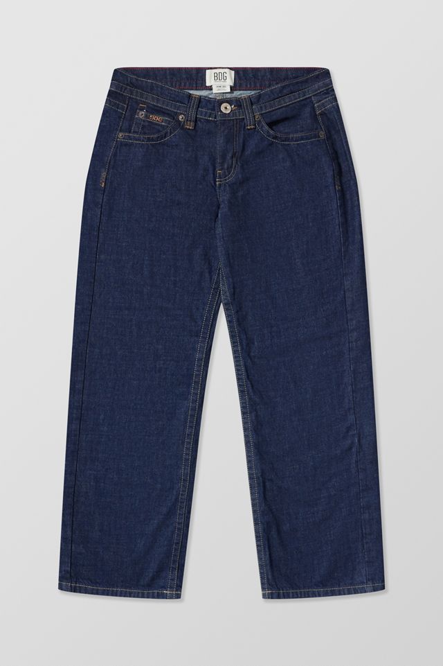 BDG Kayla Lowrider Dark Rinse Jeans #6