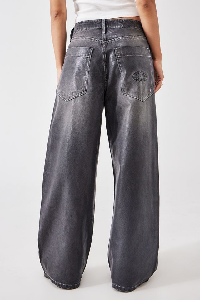 BDG Jaya Baggy Grunge Coated Jeans #2