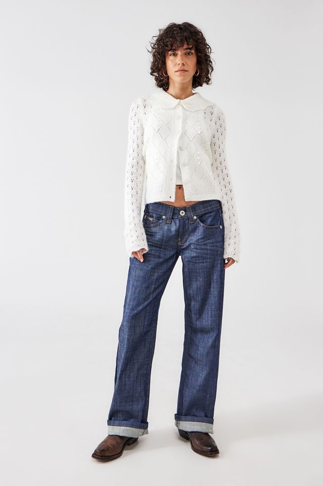 BDG Kayla Lowrider Raw Jeans #1
