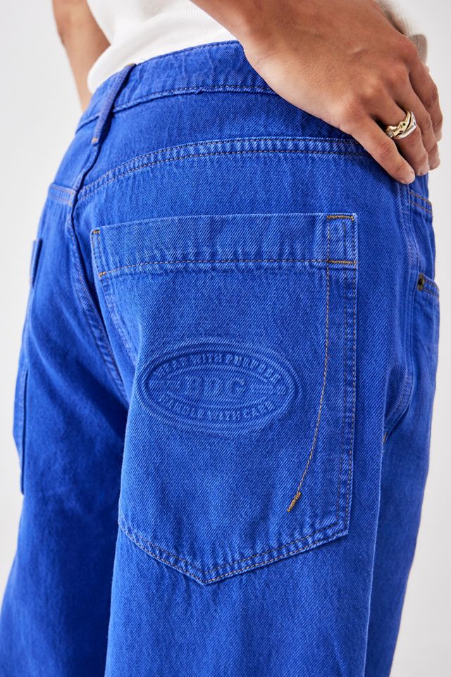 BDG Jaya Baggy Jeans Bleu Éclectique #3