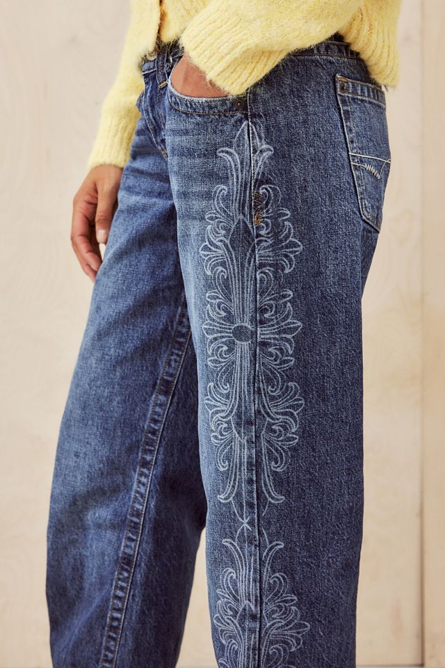 BDG Kayla Lowrider Baroque Laser Jeans #1